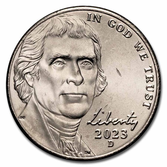 2023-D Jefferson Nickel BU 2023-D Jefferson Nickel BU