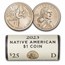 2023-D Native American $1 - Maria Tallchief BU (25-Coin Roll)
