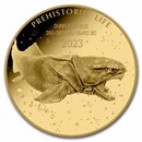 2023 Democratic Rep. of Congo 1/2 gram Gold Dunkleosteus