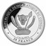 2023 Democratic Rep. of Congo 1 oz Silver Dunkleosteus Color