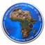 2023 Djibouti 1 kilo Silver 50th Anniv. Kilimanjaro National Park