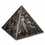 2023 Djibouti 1 kilo Silver Antique Ancient Pyramid Shaped Coin