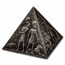 2023 Djibouti 1 kilo Silver Antique Ancient Pyramid Shaped Coin