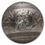 2023 Djibouti 1 kilo Silver Big Five of Africa Leopard Spherical