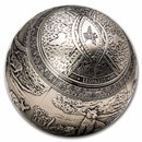 2023 Djibouti 1 kilo Silver Big Five of Africa Leopard Spherical