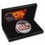 2023 Djibouti 3 oz Silver Prehistoric Art: Abourma Rock Art