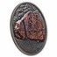 2023 Djibouti 3 oz Silver Prehistoric Art: Abourma Rock Art