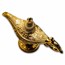 2023 Djibouti 5 oz Silver Gold Gilded Magic Lamp Shaped Coin
