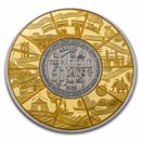 2023 Djibouti Silver 150th Anniv. Around the World in 80 Days