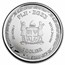 2023 Fiji 1 oz Silver Koi Fish BU