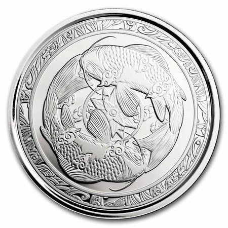 フィジー 2023年 鯉　銀貨 Buy 2023 Fiji 1 oz Silver Koi Fish BU | APMEX
