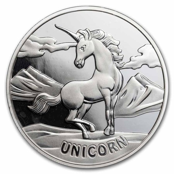 2023 Fiji 1 oz Silver Mythical Creatures - Unicorn 2023 Fiji 1 oz Silver Mythical Creatures - Unicorn