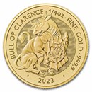 2023 GB 1/4 oz Gold Royal Tudor Beast The Bull of Clarence BU