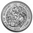 2023 GB 1 oz Platinum Royal Tudor Beasts The Yale Of Beaufort BU