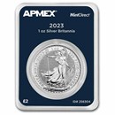 2023 GB 1 oz Silver Britannia MintDirect® Single (Queen) 2023 GB 1 oz Silver Britannia MintDirect® Single (Queen)