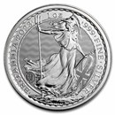 2023 GB 1 oz Silver Coronation Britannia BU (Abrasions)