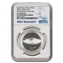 2023 GB Bond Films of the 70s 1 oz Silver PF-70 UCAM NGC (FR)