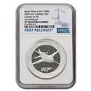 2023 GB Bond Films of the 80s 2 oz Silver PF-70 UCAM NGC (FR)