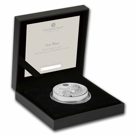 Buy 2023 GB Star Wars: R2-D2 and C-3PO £5 Silver Proof Coin | APMEX