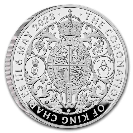 Buy 2023 GB The Coronation of His Majesty 1 Kilo Silver Proof Coin | APMEX