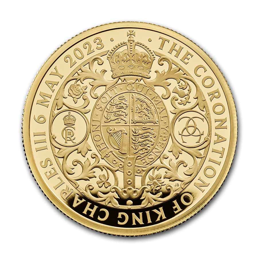 2023 GB The Coronation of His Majesty 2 oz Gold Proof Coin