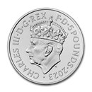 2023 GB The Coronation of His Majesty £5 Brill Uncirculated Coin