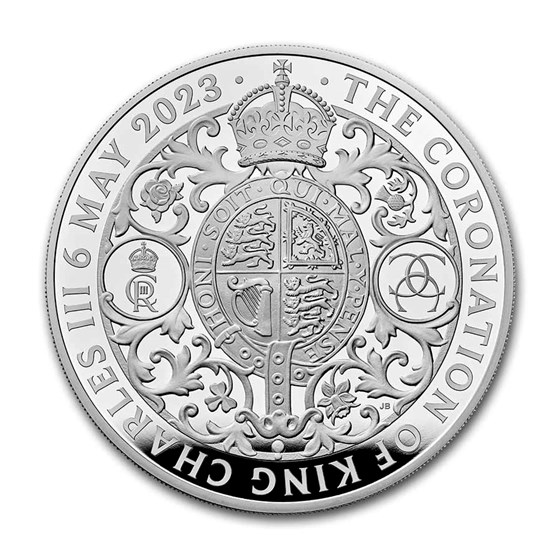 2023 GB The Coronation of His Majesty 5 oz Silver Proof Coin
