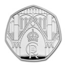 2023 GB The Coronation of His Majesty 50p Silver Proof Coin
