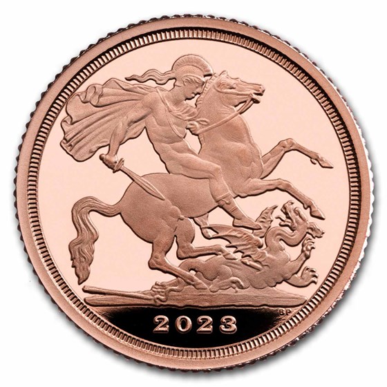2023 GB The Coronation of His Majesty Gold 1/4 Sovereign Prf Coin 2023 GB The Coronation of His Majesty Gold 1/4 Sovereign Prf Coin