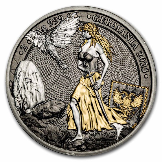 2023 Germania 2 oz Silver Round BU ( Special Edition) 2023 Germania 2 oz Silver Round BU ( Special Edition)