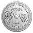 2023 Germania Valkyries: Ostara 1 oz Silver Round BU