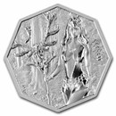 2023 Germania Witchcraft: Seeress 1 oz Silver Round BU