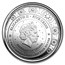 2023 Ghana 1 oz Silver 5 Cedis Purple Magical Unicorn "Aurora"
