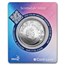 2023 Ghana 1 oz Silver 5 Cedis Purple Magical Unicorn "Aurora"