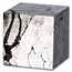 2023 Ghana 1 oz Silver Space Cube; Campo del Cielo Meteorite