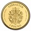 2023 Gibraltar 1/10 oz Gold Lady Justice BU