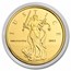 2023 Gibraltar 1/10 oz Gold Lady Justice BU
