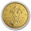 2023 Gibraltar 1 oz Gold Lady Justice BU
