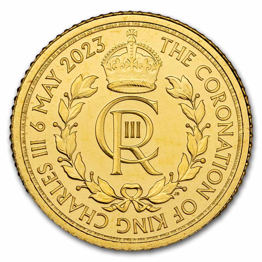 Great Britain 1/10 Oz Gold Britannia Coin - BU/Proof, Random Year, 10 Pounds Denomination, Royal Mint