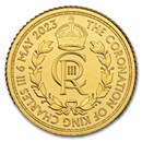 2023 Great Britain 1/10 oz Gold Coronation Britannia BU