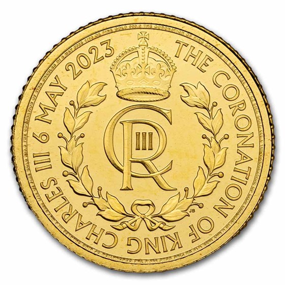2023 Great Britain 1/10 oz Gold Coronation Britannia BU