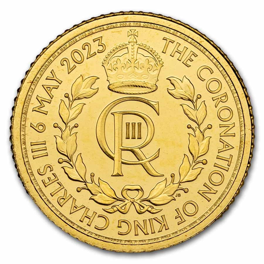 2023 Great Britain 1/10 oz Gold Coronation Britannia BU