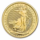 2023 Great Britain 1/4 oz Gold Britannia BU (Queen Elizabeth II)