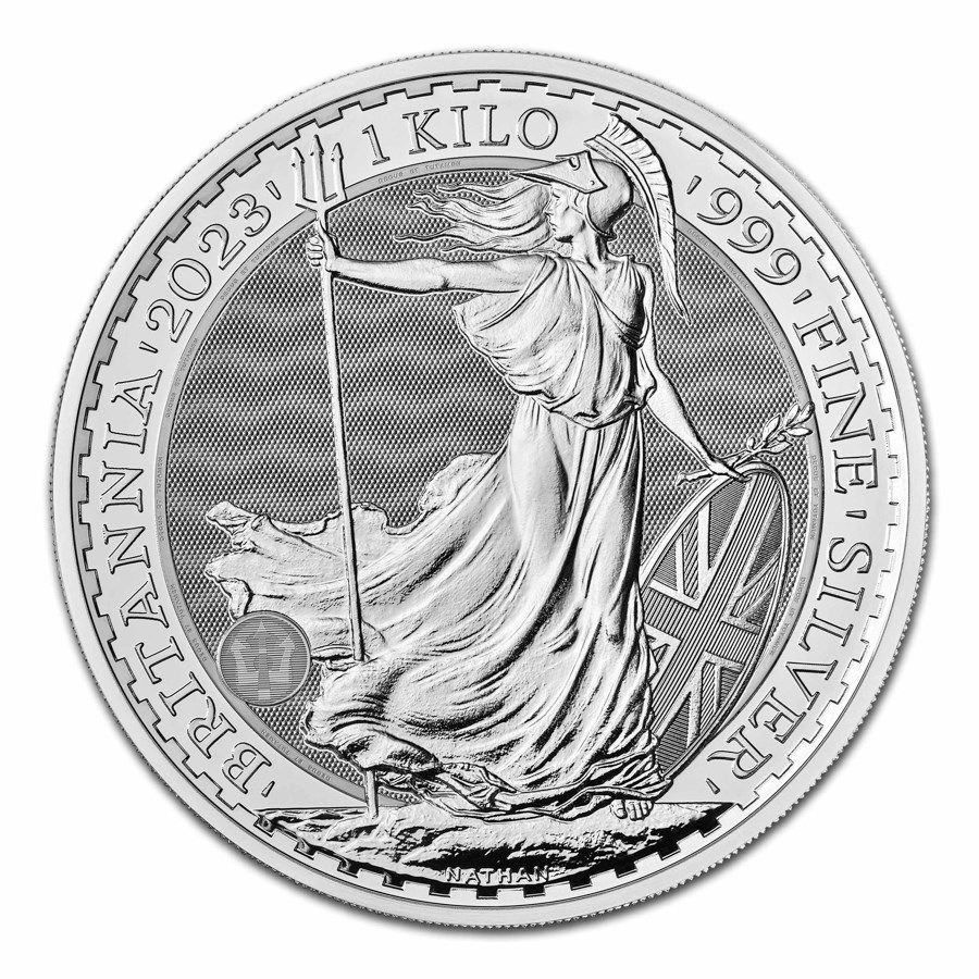 2023 Great Britain 1 Kilo Silver Britannia BU (King)