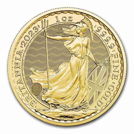 2023 Great Britain 1 oz Gold Britannia BU (Queen Elizabeth II) 2023 Great Britain 1 oz Gold Britannia BU (Queen Elizabeth II)