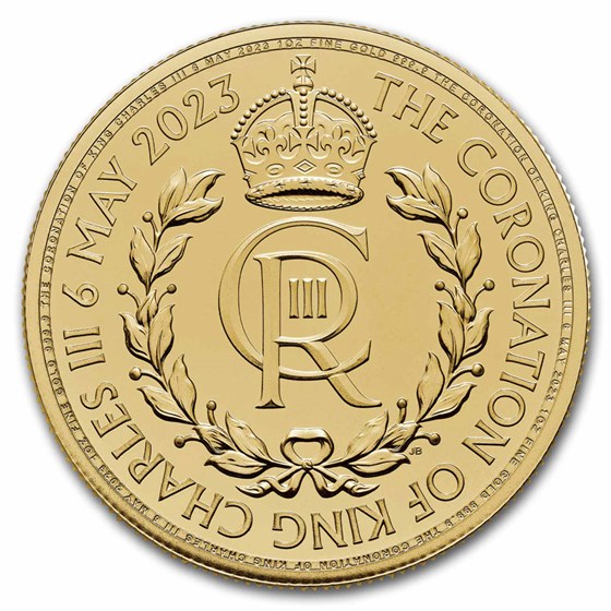 2023 Great Britain 1 oz Gold Coronation BU 2023 Great Britain 1 oz Gold Coronation BU