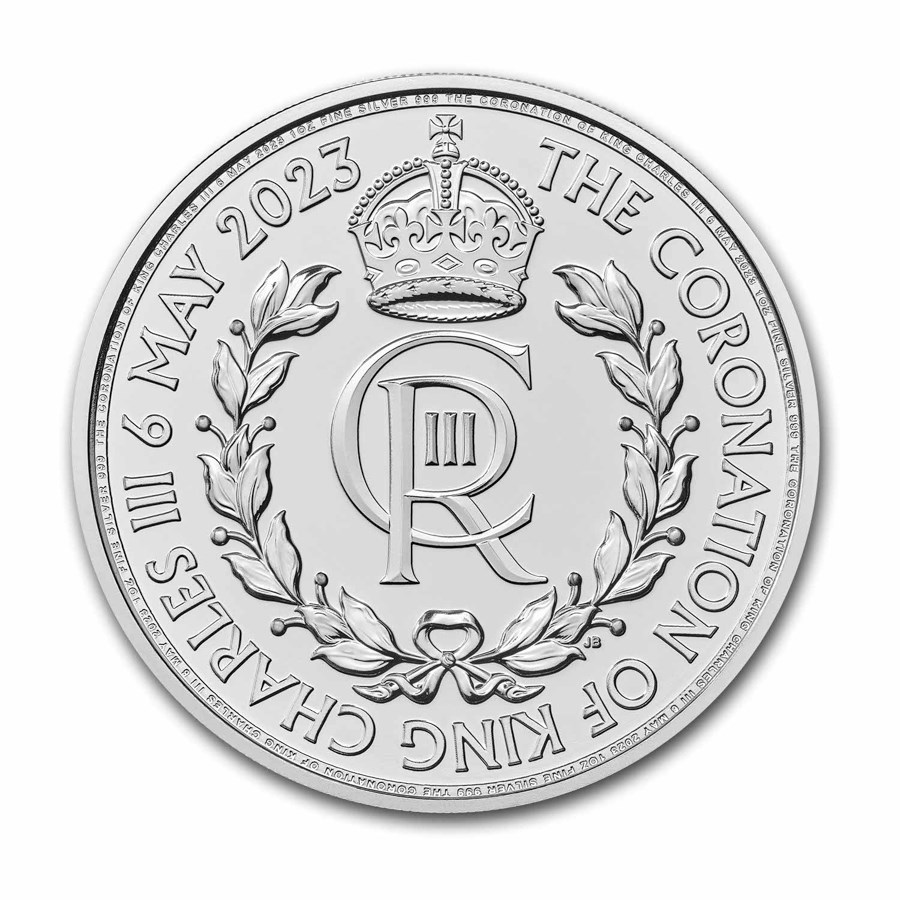 2023 Great Britain 1 oz Silver Coronation BU