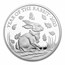 2023 Great Britain 1 oz Silver Year of the Rabbit Prf (Box & COA)