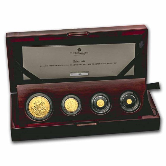 2023 Great Britain 4-Coin Gold Britannia Proof Set 2023 Great Britain 4-Coin Gold Britannia Proof Set