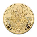 2023 Great Britain 5 oz Proof Gold Britannia (w/ Box & COA)